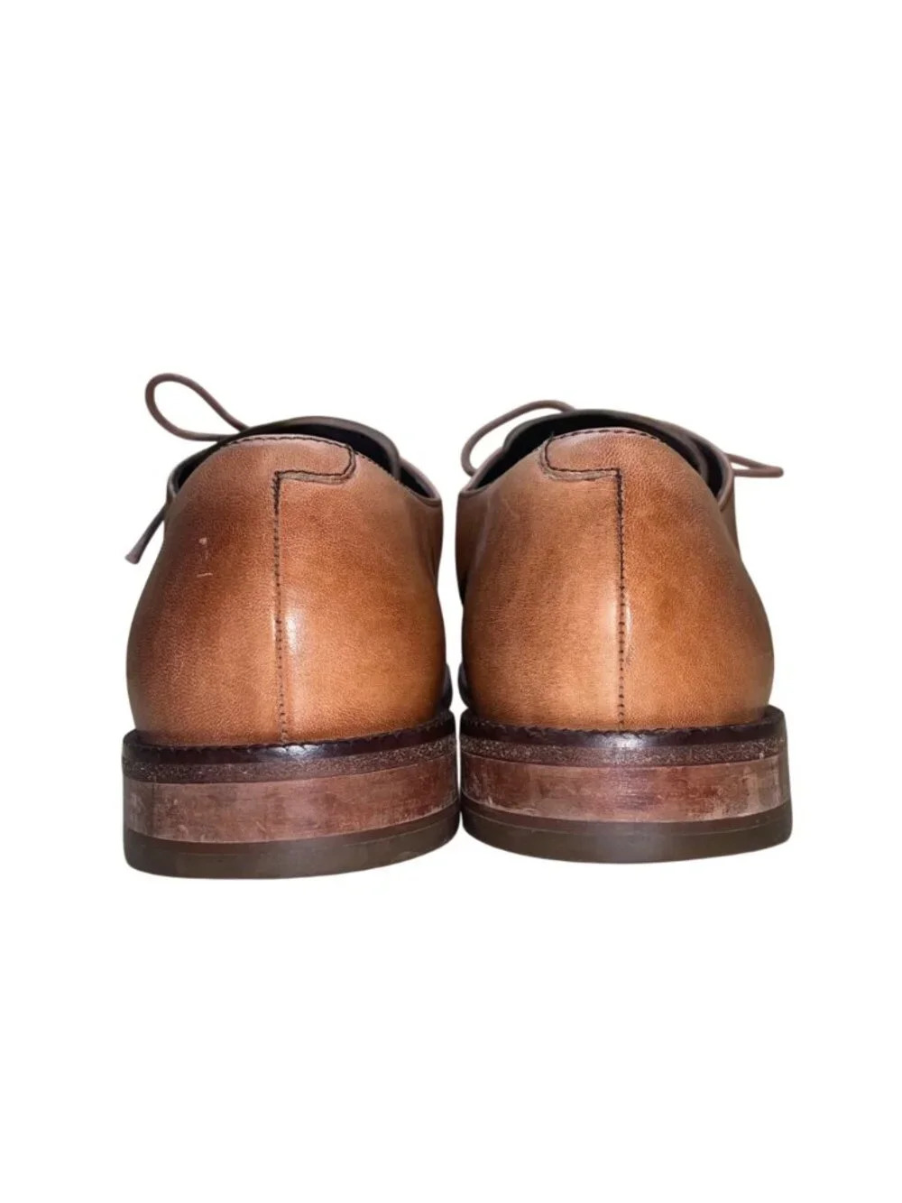 Cole Haan Men’s Brown Leather Plain Toe Williams Oxford Dress Shoes Size 8.5M